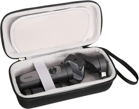 Mchoi Shockproof Carrying Case Fits for Gimbal Stabilizer for Smartphone 3-Axis Phone Gimbal, Shockproof Waterproof Black Travel Protective Case, ...