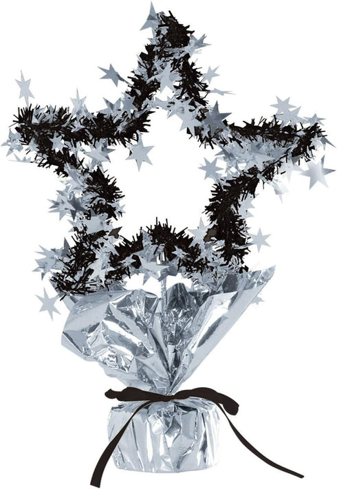 Star Gleam 'N Shape Centerpiece (silver) Party Accessory (1 count) (1/Pkg)...