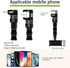 Rearview Mirror Phone Holder for Car-360° Rotatable and Retractable Car Phone Holder with Adjustable Length Upgraded Multifunctional Rearview Mirr...