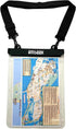 Waterproof Map Case 13 inch Clear Dry Tablet Bag A4 Waterproof Map Pouch Holder for Camping Hiking kayaking Biking Traveling...