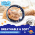 Cat Cone Collar Soft, Breathable Cat Cone Alternative After Surgery, Adjustable Cat Recovery Collar Water Resistant Cat Neck E Collar for Cats Kit...