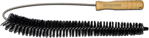 Bristle and Flexible Stainless Steel Brush 27 Inch for Clothes Dryer Lint Vent Trap Cleaning, Refrigerator Coil, Drain Pipes and Radiators Cleanin...