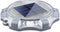 SIEDiNLAR Solar Deck Lights Outdoor 2 Modes LED Dock Driveway Markers Light Waterproof for Step Ground Walkway Stair Pathway Yard Garden Road 1 Pa...