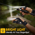PARIGO LED Flashlight Gloves Gifts for Men Women-Valentines Day Gifts for Him Birthday Gifts for Dad Husband Him, Car Guy Unique Tool Cool Gadgets...