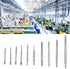 10PCS Micro Taps Bit Hand Screw Thread Taps M1 to M3.5 Thread Screw Tap Tool Set...