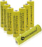 GEILIENERGY AA Size NiCd AA 600mAh 1.2V Rechargeable Batteries for Solar Lamp Solar Light(8 PCS)...