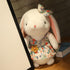 Soft and Cute Plush Rabbit,Small Flower Skirt Wearing Bow Rabbit Toys,Can Embrace Stuffed Animal Rabbit,Washable,Children'S Girls Party Easter Bir...