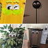 Cinvo 2.7 Inch Medium Googly Eyes Self Adhesive 7cm Big Wiggle Eyes Large Sticky Eyes for Party Halloween Decor Door Christmas Trees Cleaning Robo...