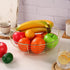 IBWell® Gold Fruit Bowl for Kichen Countertop, Round Wire Fruits Breads Vegetables Snacks Canddy Basket - 11.2"x3.6"(DxH)...