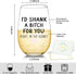 Best Friend, Friendship Gifts for Women - I'd Shank A Bitch for You Right Funny Best Friend Birthday Gifts for Women, Her, Unique Gifts Ideas for ...