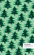 Christmas Tree Notebook: (Light Green Edition) Fun notebook 96 ruled/lined pages (5x8 inches / 12.7x20.3cm / Junior Legal Pad / Nearly A5)...