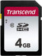 Transcend TS4GSDC300S 4GB SDHC Memory Card...