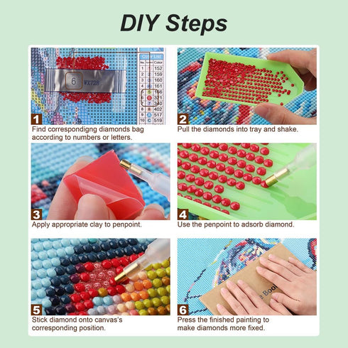 Acudotr Diamond Painting Kits for Adults, 5D DIY Sailboat Diamond Art kits for Beginners, Full Drill Diamond Painting Kits for Home Wall Decor, La...