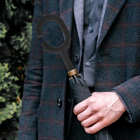 GANAZONO Umbrella Handle Replacement C-Shape Umbrella Grip Plastic Folding Umbrella Handle for Umbrella Replaceable Parts...