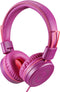 POWMEE M1 Kids Headphones Wired Headphone for Kids,Foldable Adjustable Stereo Tangle-Free,3.5MM Jack Wire Cord On-Ear Headphone for Children (Purp...