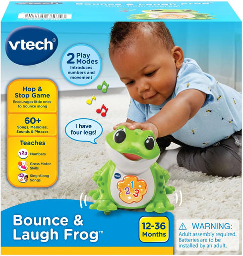 VTech Bounce and Laugh Frog Learning Toy for Toddlers...