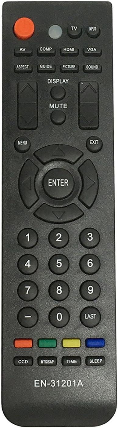 Beyution EN-31201A Replacement Remote Control Fit for Hisense TV F24V77C F24V86C F39V77C F40V87C F42K26 F42V77C F46K20E F46V86C H32K26E H32V77C EN...