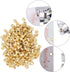Golden Grommets Kit Metal Eyelets Shoe Eyelets Grommet Sets for Shoes Clothes Crafts Bag DIY Project Office Supplies...