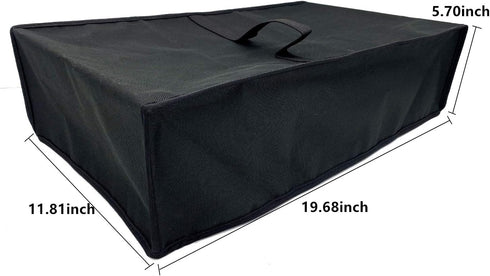 Wanty Black Antistatic Water-Proof Dust-Proof Nylon Fabric Printer Cover Case Protector for Epson V600, Canon CS9000F and Canon Canoscan Photo Sca...