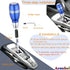 Arenbel 4" Automatic Gear Shift Grip Knob Head Alloy Push Button Car Lever Stick Shifter Handle Fit Most Auto Manual Transmission Vehicles, Blue...