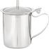 Winco Stainless Steel Creamer with Cover, 10-Ounce, Medium, Metallic...