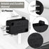 Weewooday 6 Pcs Microwave Oven Door Switch Replacement Part W10269458 W10727360 W10269460 Szm-v16-fc-61 Szm-v16-fc-62 Szm-v16-fc-63, Compatible wi...