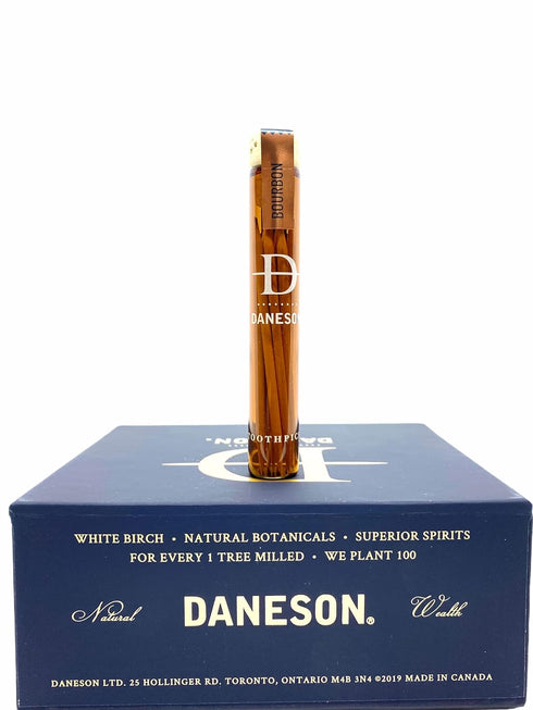 Daneson Bourbon Wooden Toothpicks Single Malt! Scotch Infused Flavored Toothpicks! Essence Of Barrel Aged Scotch In A Sliver Of Wood! Great Gift F...