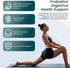 UpNourish Probiotics - 200 Billion CFUs, 15 Strains, Prebiotics & Enzymes - 60 Vegan Capsules...