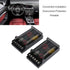 2 Way Car Audio Crossover, 2pcs Speaker Frequency Divider Car Audio Passive Crossover Up to 300 Watts, Overcurrent Protection Heat Dissipation Uni...
