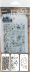 Tim Holtz - Stampers Anon Mini Stencil, Set #43...