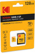 KODAK 128GB Class 10 UHS-I U1 MicroSDXC Card with Adapter 10x write speed...