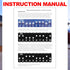Kingdder 3 Pieces Garage Door Remote Compatible for Multicode 300mhz 10 Dip Switch 3089 3060 3070 Gate Opener Remote Multicode Gate Opener with Ke...