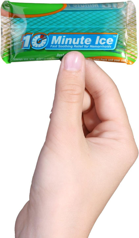 Hemorrhoid Treatment for Fast Relief. Includes Two Shaped Ice Packs to Concentrate Relief (2 Pack)...