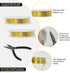 QDAOYU Wire Shaping Jig Kit with Jewelry Craft Wire and Wire Bending Plier for Jewelry Making Tools and Wire Wrapping Supplies...