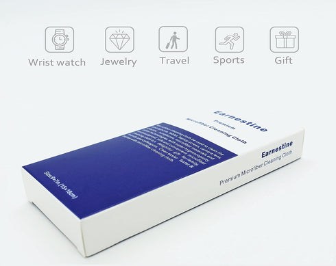 Earnestine Nice Soft Suede Fabric 10 Pack 6" x 7" Premium Eyeglass Cleaning Cloth, Safe No Color Bleeding Thick Glasses Cloth, Microfiber Eyeglass...