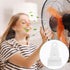 2 Pcs Cobweb Duster Bendable Fan Duster Plastic Dust Cleaner Microfiber Head Ceiling Brush Reusable Dirt Remover for Fan Air Conditioning Home Car...