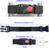 French Door Fridge Lock Multifunctional Baby Cabinet Lock for Refrigerators Cabinets RV Cable Tie Best Gifts for Child Safety Products Black 2 Pac...