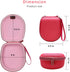 XANAD Pink Case for Noot Products K11/Elecder i37/POWMEE M1/POWMEE M2/Mpow CH8/iRAG J01/noot Products K22/NIVAVA K8/noot Products K33/iClever/Soni...