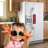 OUGAR8 Refrigerator Door Handle Covers,Keep Your Kitchen Appliance Clean from Smudges, Fingertips, Drips, &Food Stains, Perfect for Dishwashers (Red)