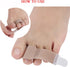 8 Pieces Toe Splint Wraps Non Slip Hammer Toe Straightener for Broken Toe, Crooked, Overlapped, and Hammer Toes-Women and Men...