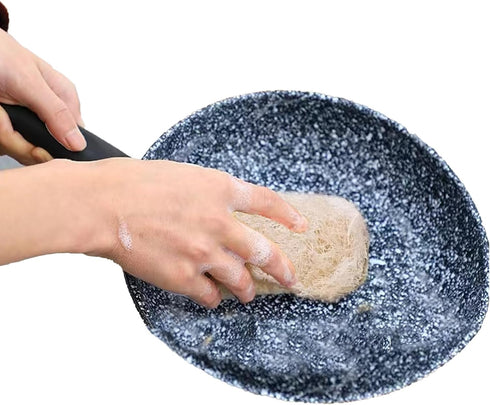 Loofah Dishwashing Brush, Loofah Kitchen Dish Sponges Scrubber, Brush Soft luffa for Kitchen Cleaning, Soft & Easy Foaming Cleaning Sponge Loofah ...