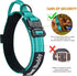Tactical Dog Collar - Adjustable Military Training Nylon Reflective Collar with Handle and Heavy Duty Durable Metal Buckle for Medium Large Dogs, ...