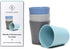 Bamboo Drinking Cup for Kids, Set of 4 Reusable Eco Friendly Dinnerware for Toddlers, 10 Ounce...