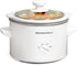 Elite Gourmet MST-250XW Electric Slow Cooker Ceramic Pot Adjustable Temp, Entrees, Sauces, Stews & Dips, Dishwasher Safe Glass Lid & Crock...