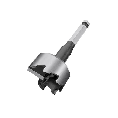 Tools Self-Feed Drill Bit – Single-Cutter Self Feed Drill 2-1/8 Inch – Professional Boring Drill Bits for Woodworking – Aggressive Feed Screw Thre...