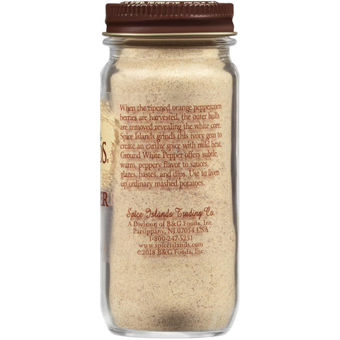 Spice Islands Pepper, White Ground, 2.4 Ounce...