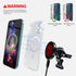 Magnetic Wireless Car Charger for iPhone 14-15W Fast Charging Car Phone Holder Mount Compatible with iPhone 15/14/13/12 Pro Max Mini, Wireless Car...