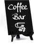 Signs ByLITA Coffee Bar, Table Sign, 6" x 8" (Black) 1 Pack...