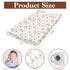 4 Pcs Boho Rainbow Changing Pad Cover Soft Changing Table Pad Covers Boho Changing Table Cover Diaper Pad Cover 32' 'x 17" for Baby Girls Boys...