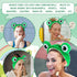 Cute Frog Headband, Spa Headband Frog Eye Makeup Head Band Soft Elastic Hair Band for Washing Face Head Wrap Funny Hair Band for Girls Women Yoga ...